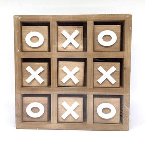 Juego de Mesa Tic-Tac-Toe 30x30 Cm