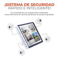 Kit de 4 Cámaras de Seguridad Smart
