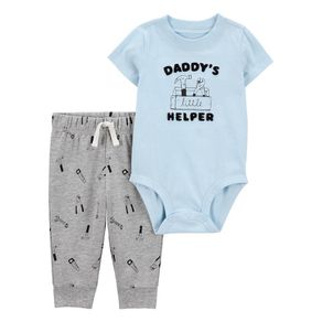 Body Azul Daddy's Helper para Niño 2 Pzas - Varias Tallas