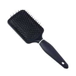 Cepillo Plano con Mango Ergonómico para Cabello Negro