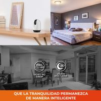 Cámara de Monitoreo Smart Full HD con Visión Nocturna 360 Grados