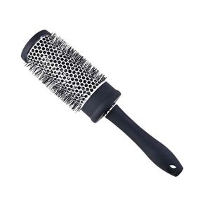 Cepillo Redondo Ancho con Mango Ergonómico Negro