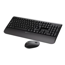 Combo de Teclado y Mouse Inalámbricos Negro