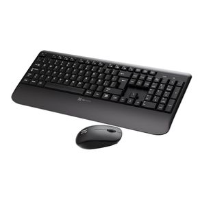 Combo de Teclado y Mouse Inalámbricos Negro