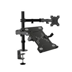 Soporte para Monitor y Laptop Negro