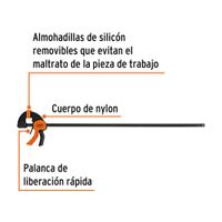 Prensa de Barra Autoajustable de 36 Plg