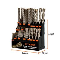 Set de Brocas para Concreto 4 Pzas