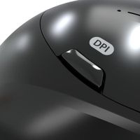 Mouse Inalámbrico Ergonómico Duotrak Negro