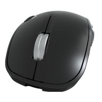 Mouse Inalámbrico Ergonómico Duotrak Negro