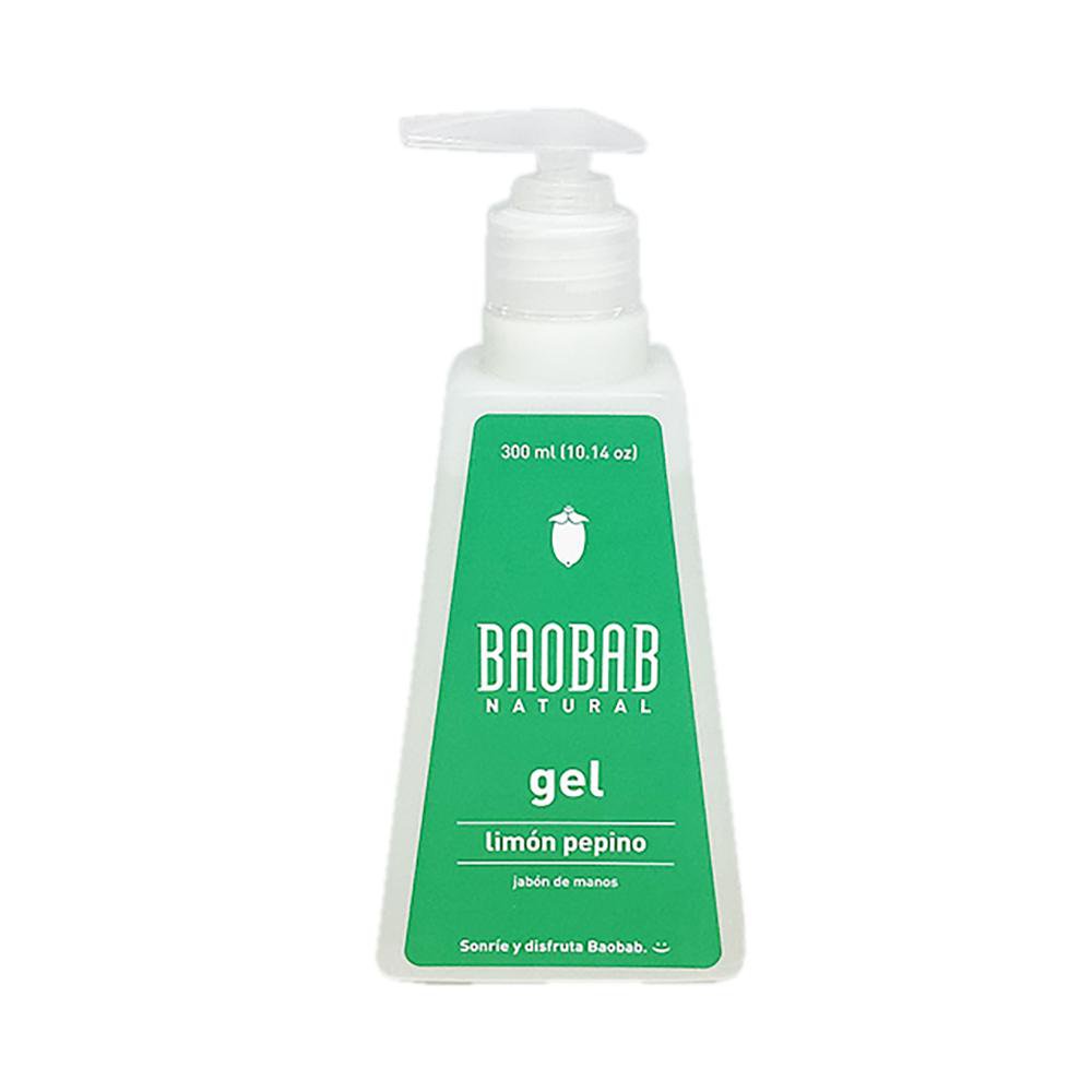 Jabón de Manos en Gel 300 mL Aroma Limón y Pepino