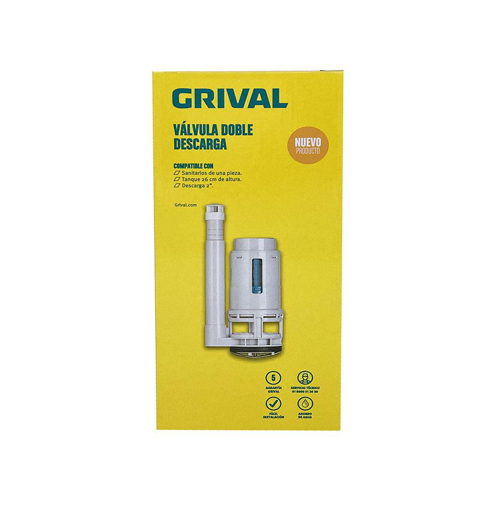 Válvula de Doble Descarga para Sanitario Olympus