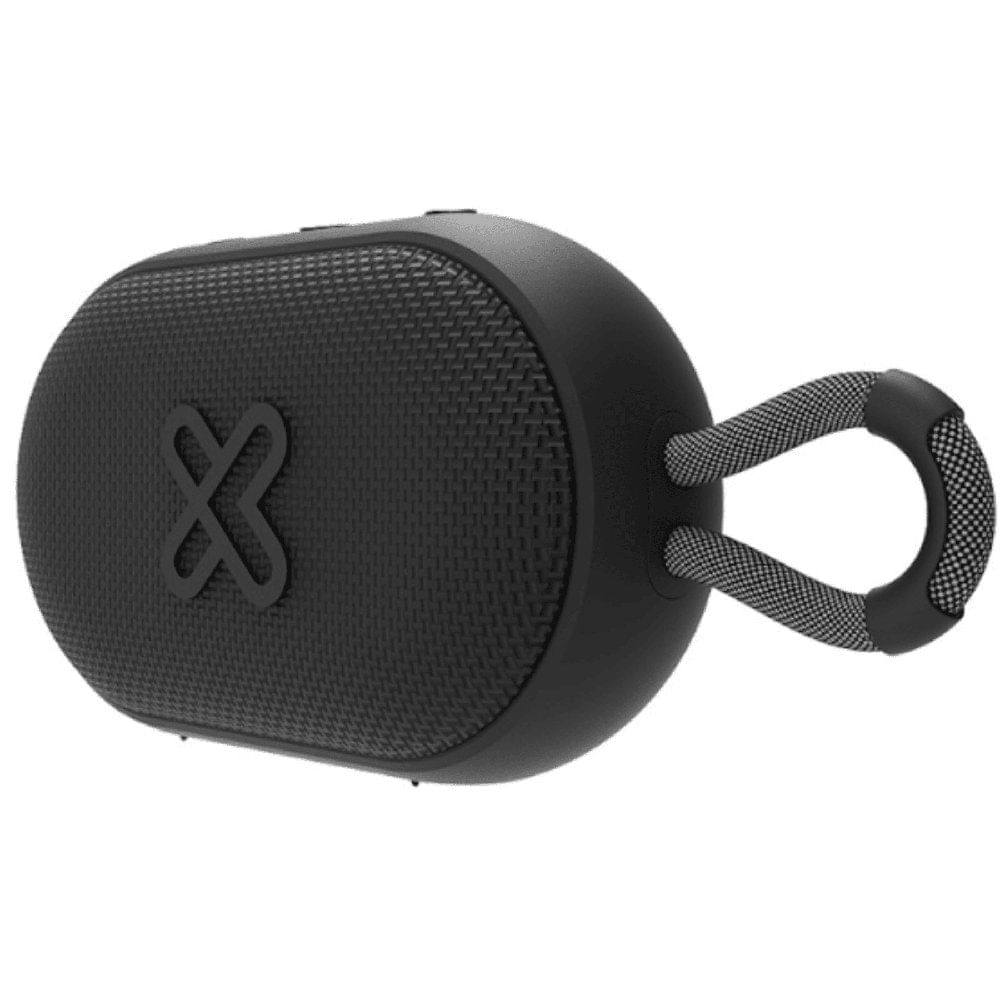 Bocina Portátil Groovesplash en Color Negro Bocina Portátil Bluetooth Groovesplash Color N…