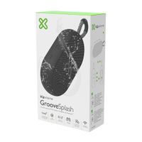Bocina Portátil Groove Splash Negro