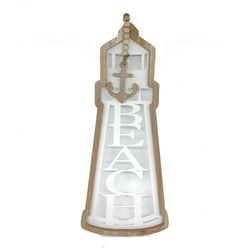 Placa Decorativa de Metal 17.5x1.5x42 Cm