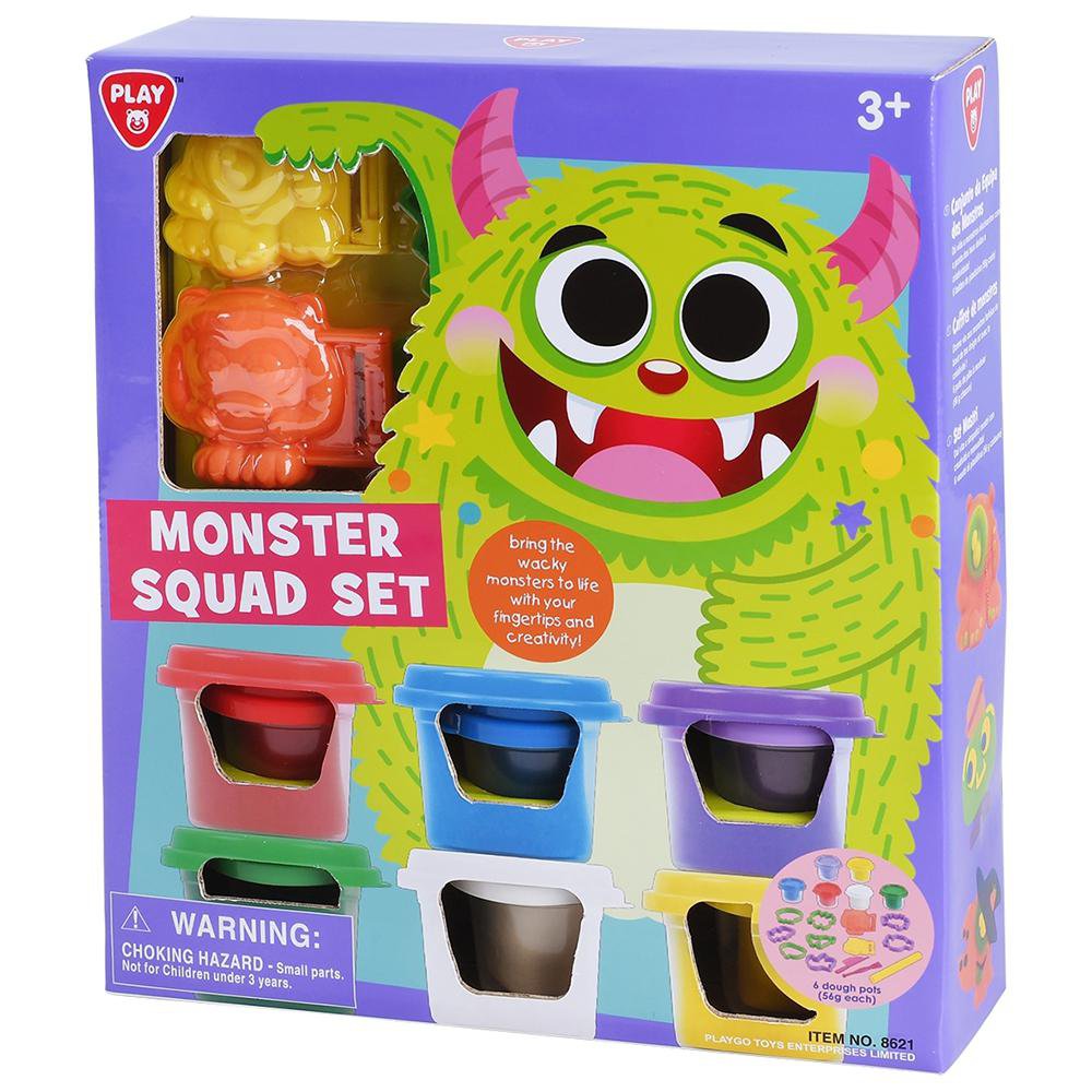 Set de Plasticina de Monster Squad para 3+ Años Set de Plasticina Monstruos