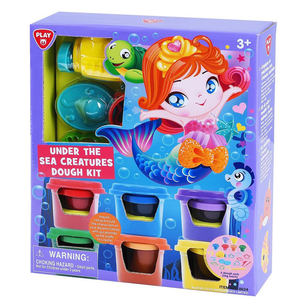 Set de Plasticina de Under the Sea Creatures para 3+ Años Set de Plasticina Bajo el Mar co…