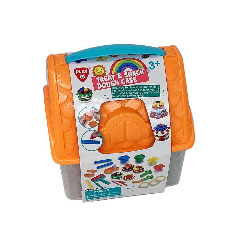 Set de Plasticina de Treat & Snack Dough Case para 3+ Años Set de Plasticina Snacks