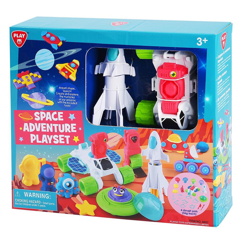 Set de Plasticina de Space Adventure para 3+ Años Set de Plasticina Aventura en el Espacio
