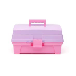 Caja Infantil Multiusos Rosado Y Morado
