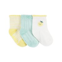 Set 3 Pares de Calcetas de Algodón para Niña - Varias Tallas