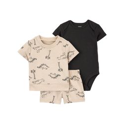 Conjunto de Camiseta Body y Shorts con Estampado de Dinosaurios para Niño - Varias Tallas