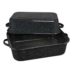Asador Rectangular Negro Sin Parrilla - Cinsa