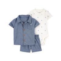 Conjunto de 3 Piezas Diseño Anclas - Varias Tallas