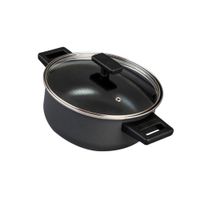 Olla Arrocera Euro 24 Cm Negra
