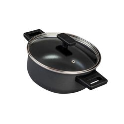Olla Arrocera Euro 24 Cm Negra
