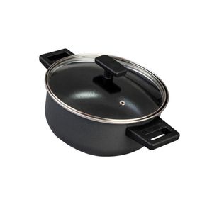 Olla Arrocera Euro 24 Cm Negra