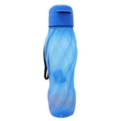 Botella Twist Color Azul con Brillos 1 Lt
