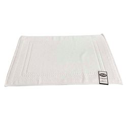 Alfombra para Baño Blanco 50x80 Cm