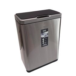 Basurero Mirage Sensor Resistente a Huellas 68 L