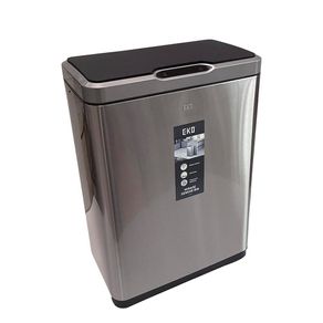 Basurero Mirage Sensor Resistente a Huellas 68 L