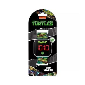 Reloj LED Infantil Tortugas Ninja Verde