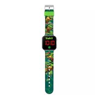Reloj LED Infantil Tortugas Ninja Verde