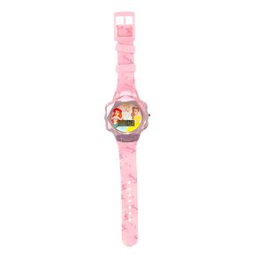 Reloj Analógico Princesas Disney con Correa Rosa