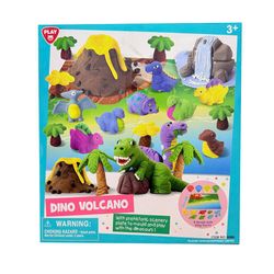 Set de Plasticina Dino Volcán