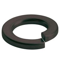 Set de Washa Negra 1/4 Mm 10 Pzas