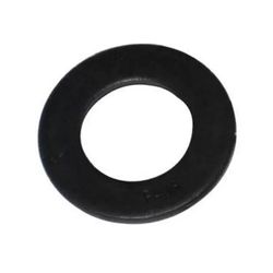 Set de Roldana Plana Negra 5 Mm 10 Pzas