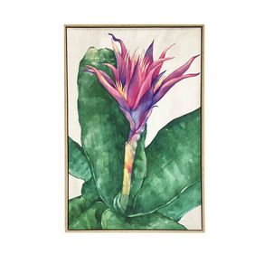 Cuadro Decorativo Diseño Floral Tropical