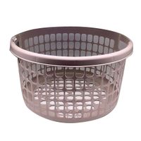 Cesta Redonda Plástica Beige 32 Lts