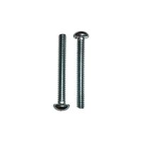 Set de 10 Tornillos Tipo Estufa Cabeza Redonda 1/4 x 2 1/2 Plg