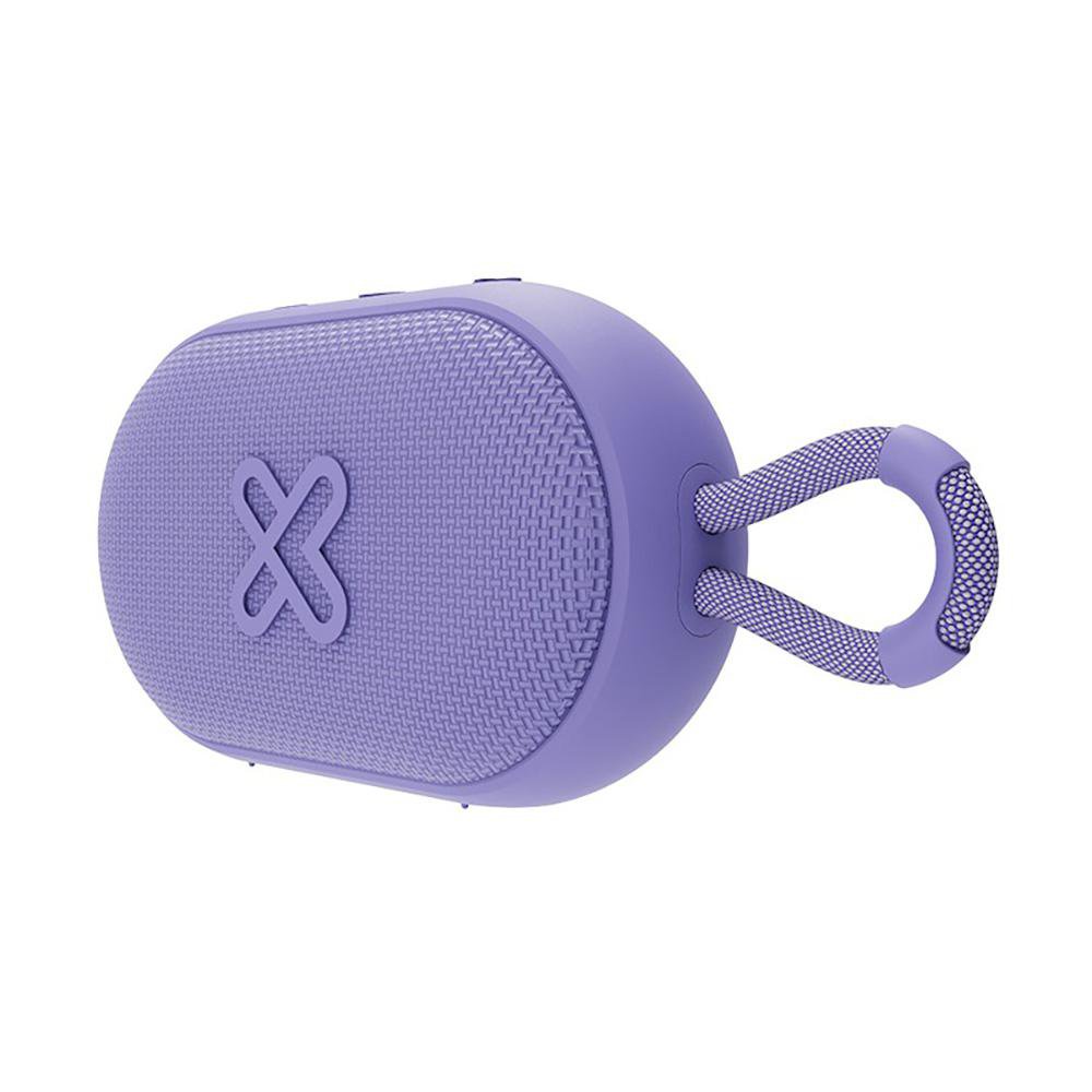Bocina Portátil GrooveSplash de 6 W con Bluetooth 5.3, TWS y Resistencia IPX7 en Color Mor…