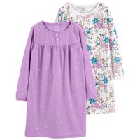 Set-de-Dos-Camisones-de-Manga-Larga-para-Niña-Prematuro