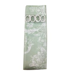 Cortina de Baño con Ganchos Green