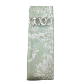 Cortina de Baño con Ganchos Green