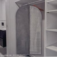 Cobertor Blanco y Gris para Traje