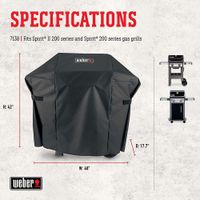 Cobertor Premium para Asador Spirit y Spirit II Series 200