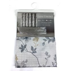 Cortina para Baño Caspian con Ganchos